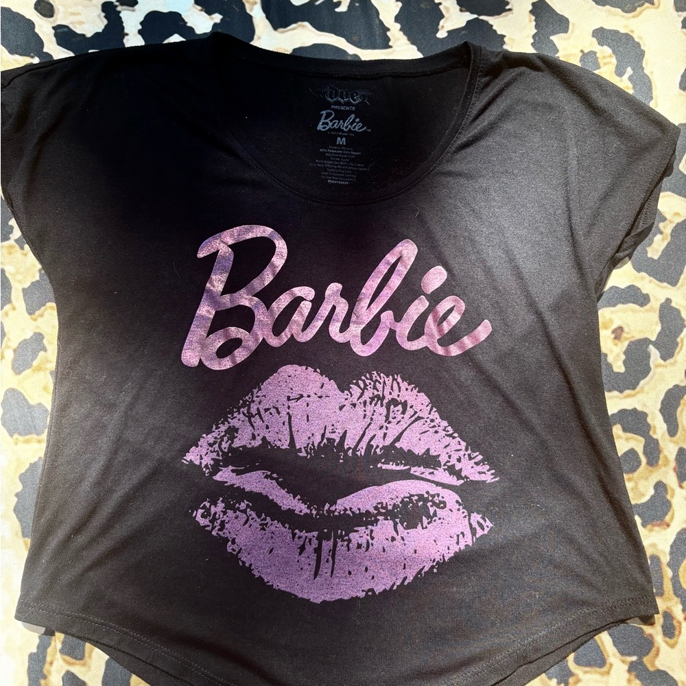 Barbie Black lips 👄 Graphic Tee